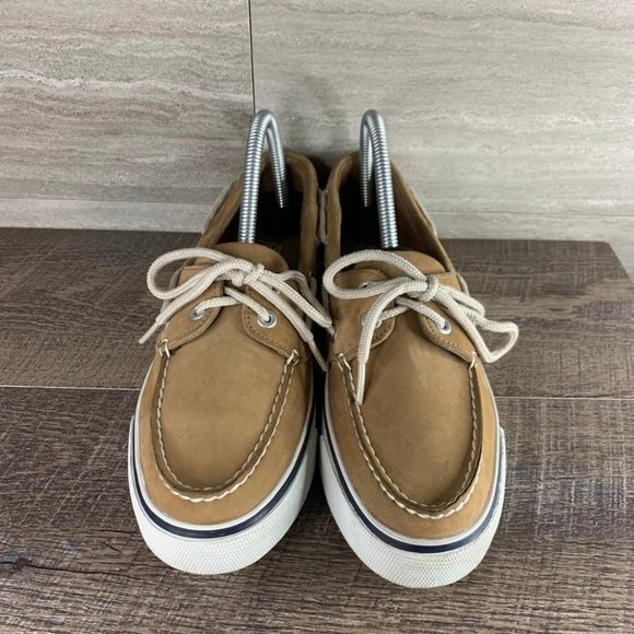 Women's SPERRY Bahama Leather Boat Shoes - Picture 3 of 11